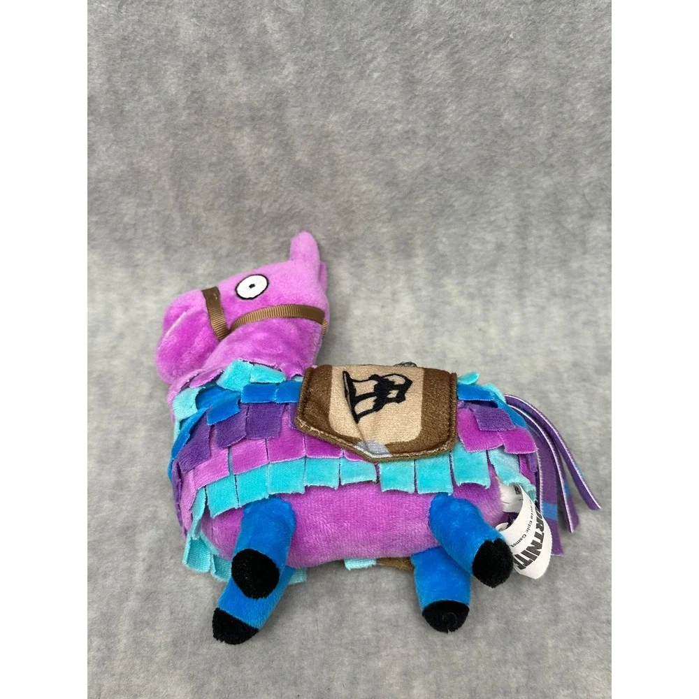Fortnite Loot Llama Plush 8 Inch‎ Stuffed Animal Toy Purple Teal Blue 2018 Epic